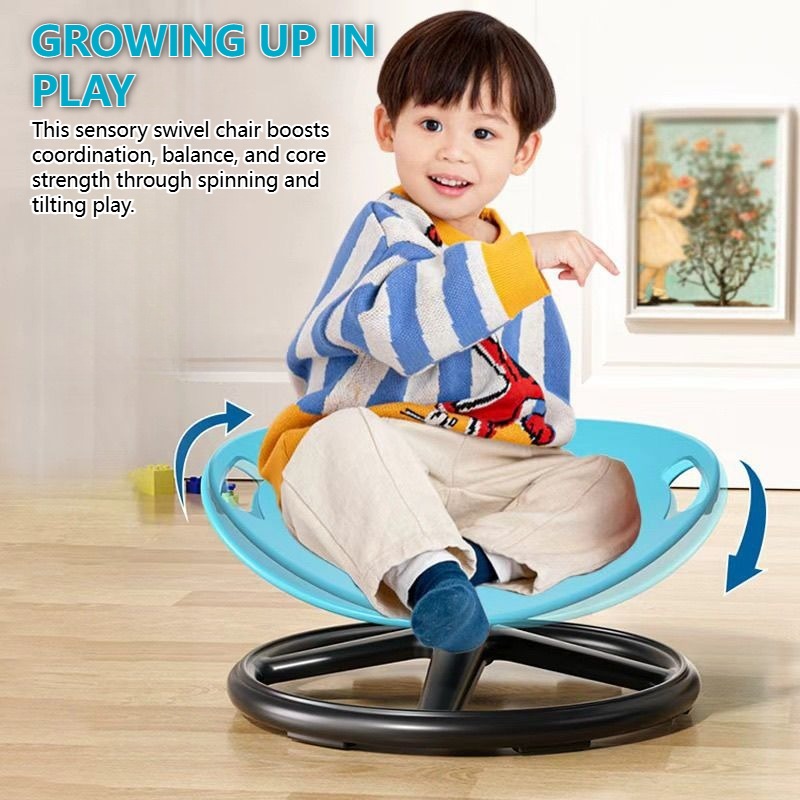 360-Degree Rotatable Kids Swivel Chair