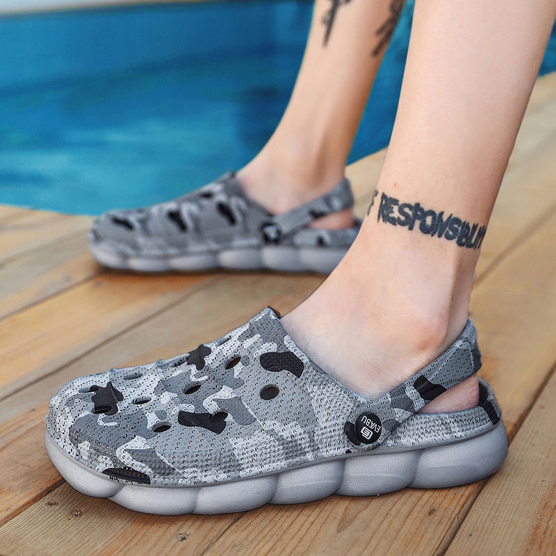 Summer Baotou Slippers Men's And Women's Casual Sandals