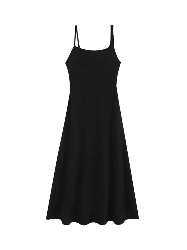 Female Suspender Temperament Was Thin A-line Dress