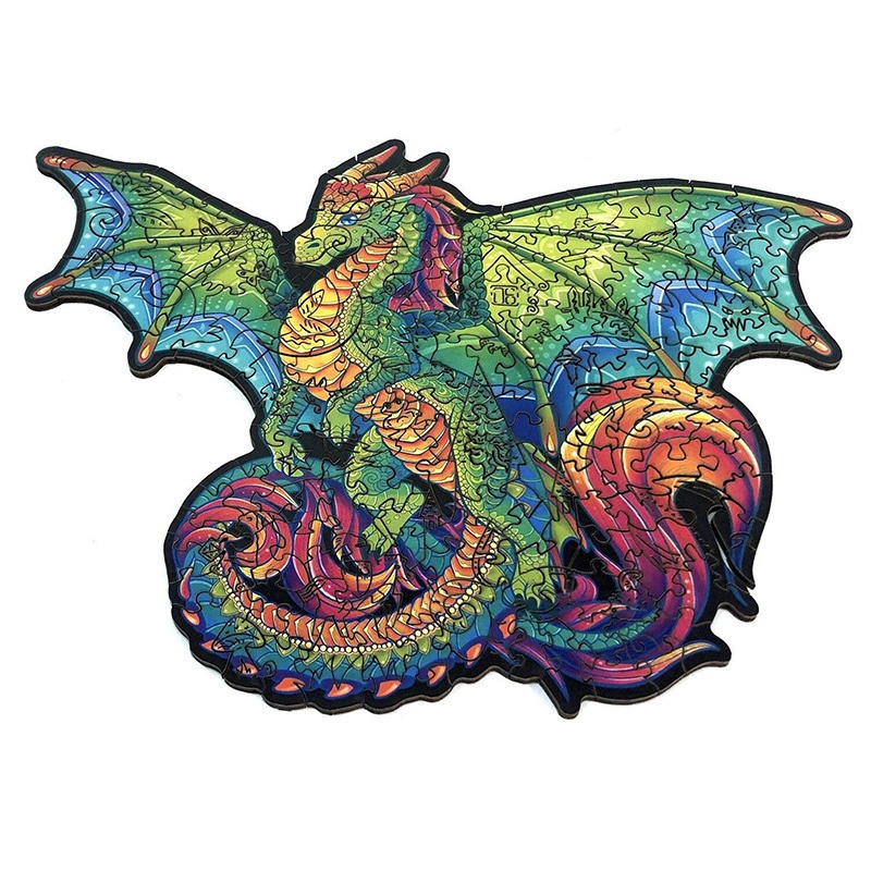 Colorful Flying Dragon A3