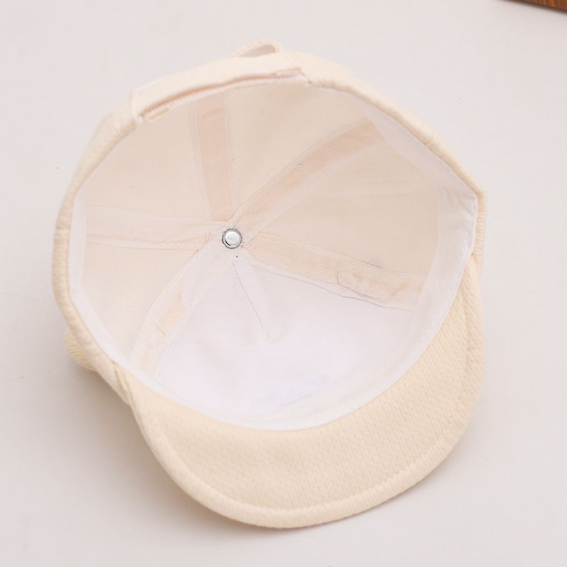 Spring And Summer Mesh Breathable Baby Soft Brimmed Bow Cap Embroidered Letters Cute Cherry Ears Baby Casual Sun Hat 8