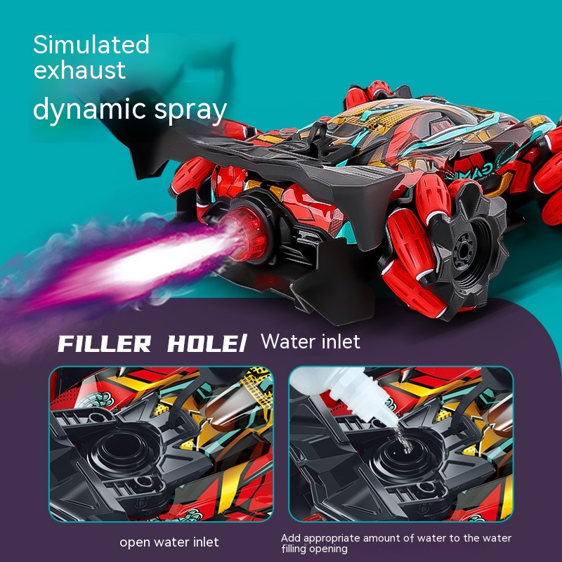 Gesture Induction Four-wheel Drive Stunt Wireless Remote-control Automobile Toy - Image 4