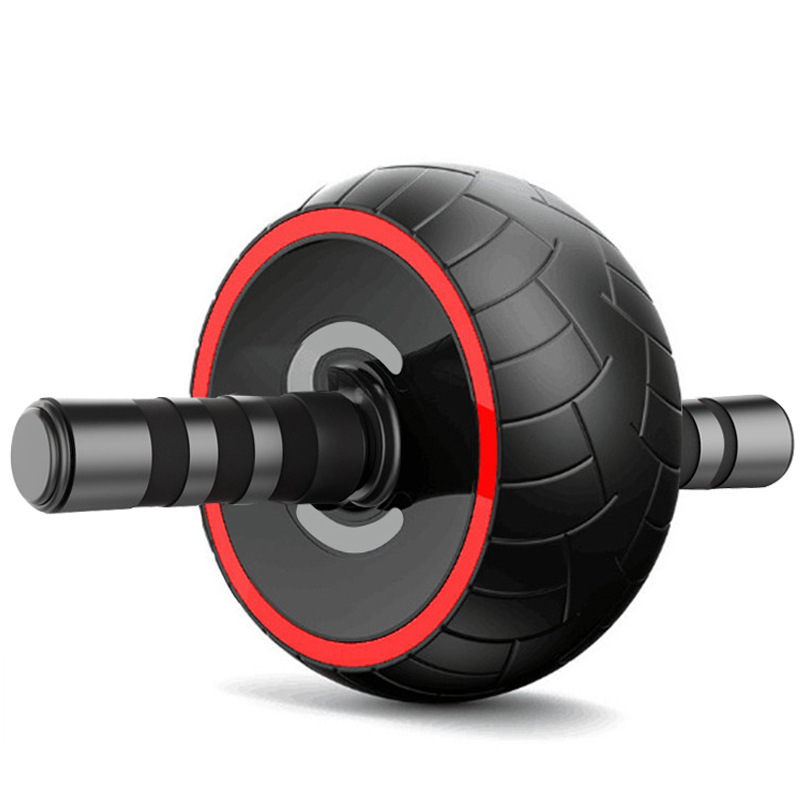 Tire skin wheel black and red