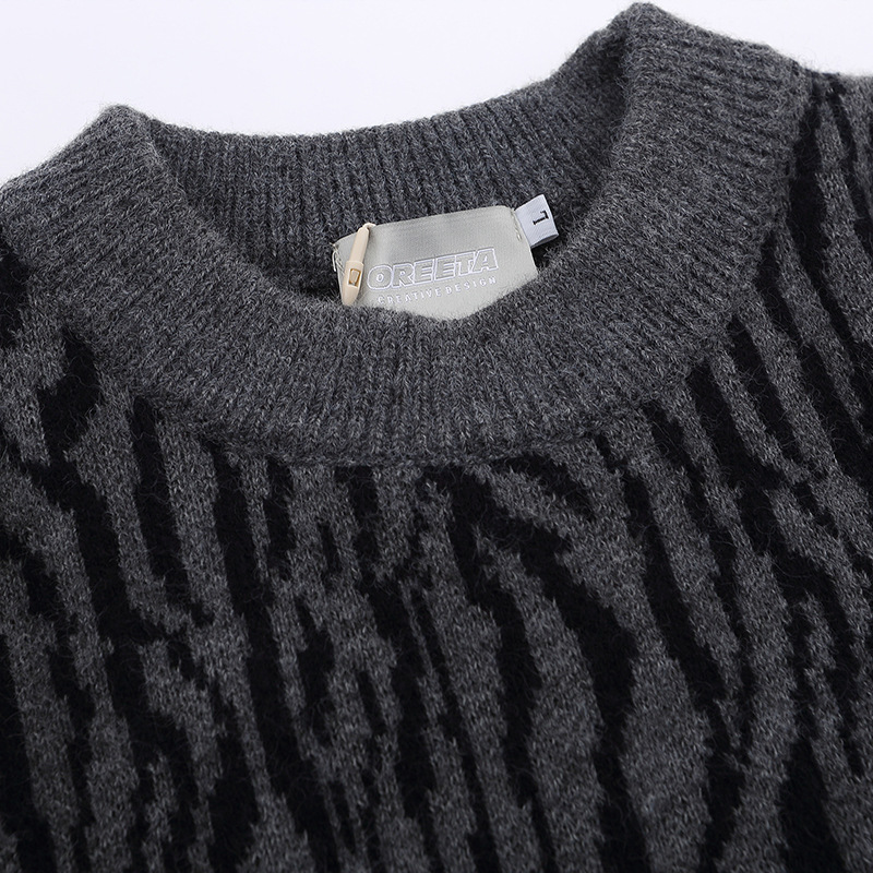 Men's And Women's Street All-match Loose Knitted Sweater Tops