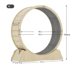 Cat Specific Treadmill Fitness Roller Silent Sports Running Wheel Toys - Cat Treadmill M - View 1