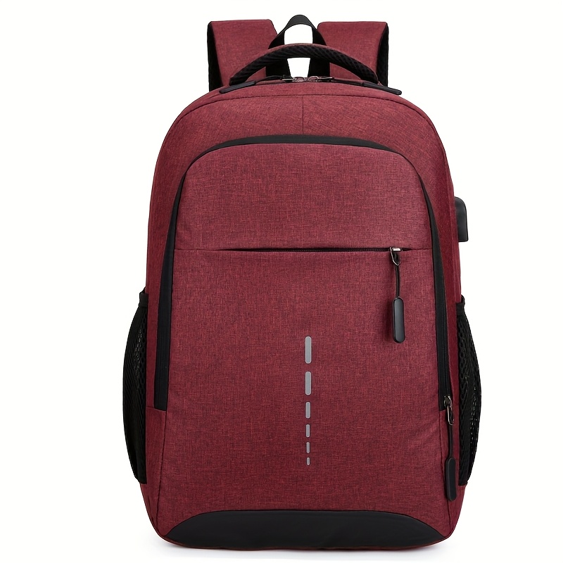 Oxford Stoff Rucksack Freizeit vielseitig große Kapazität Laptoptasche täglich Pendeln - Bild 8 von 8
