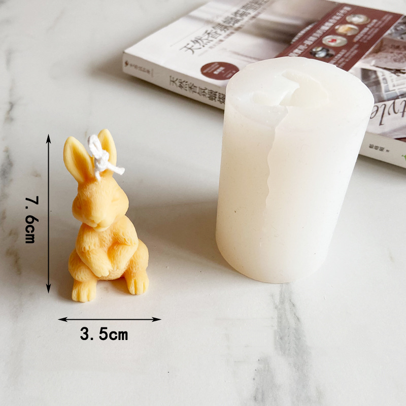 3D Rabbit Silicone Mould