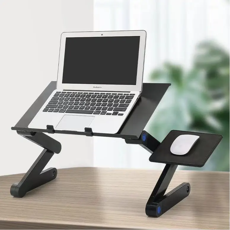 Folding Computer Desk Notebook Stable with Double Fan