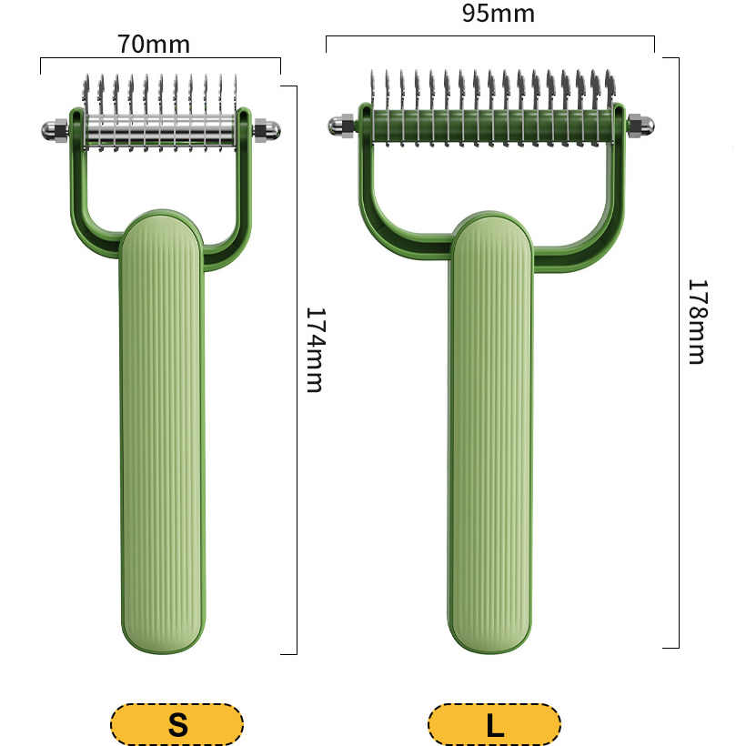 Pet Double-Sided Dematting Comb