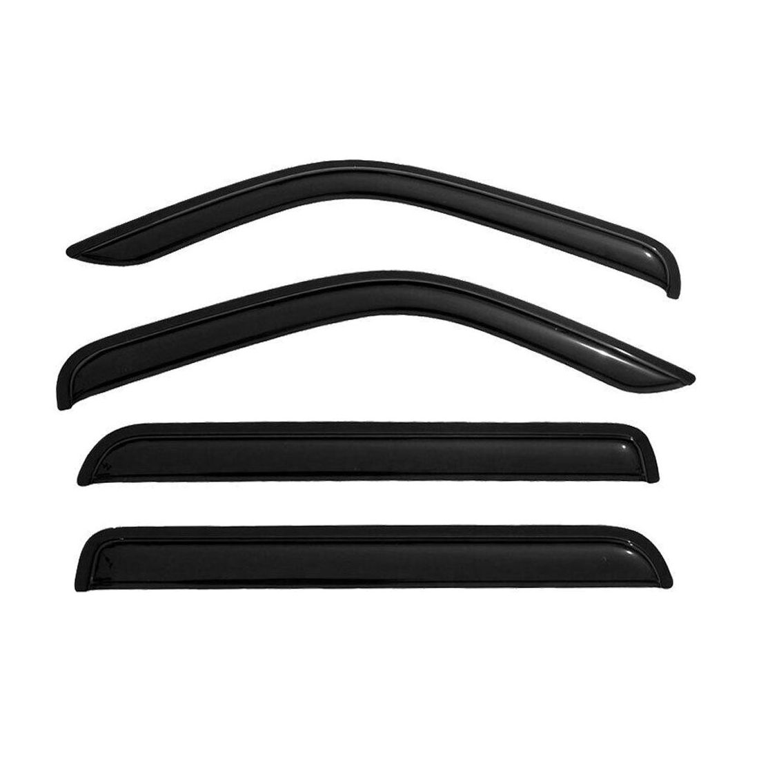 For 2007-2011 Dodge Nitro 07-11 Dodge Nitro Window Visors Rain Sun Guard Vent