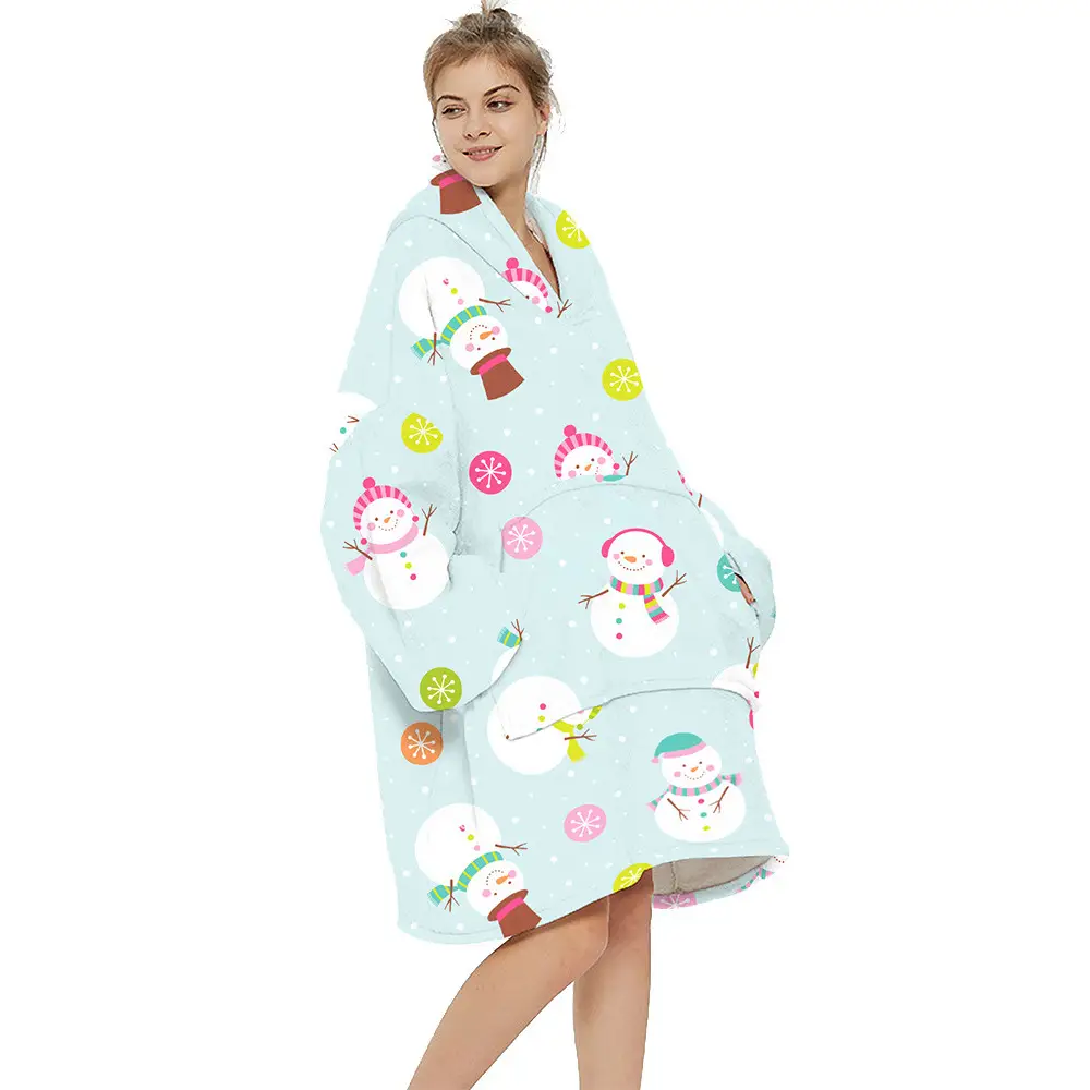 Flocking TV Blanket Home Service