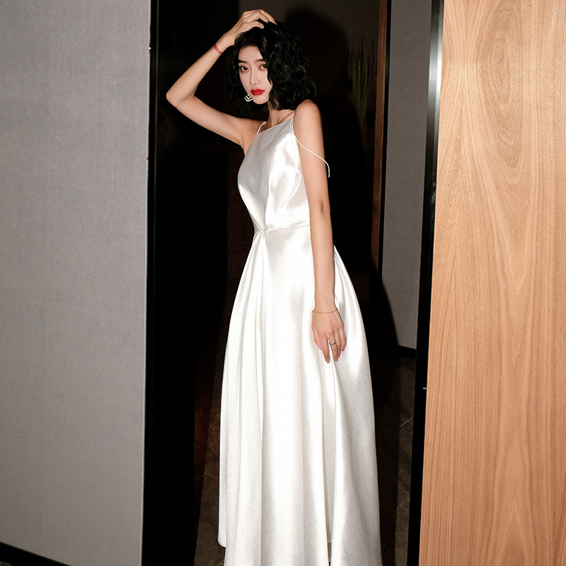  New Ladies Banquet Dress Skirt Birthday Simple And Generous Little Dress