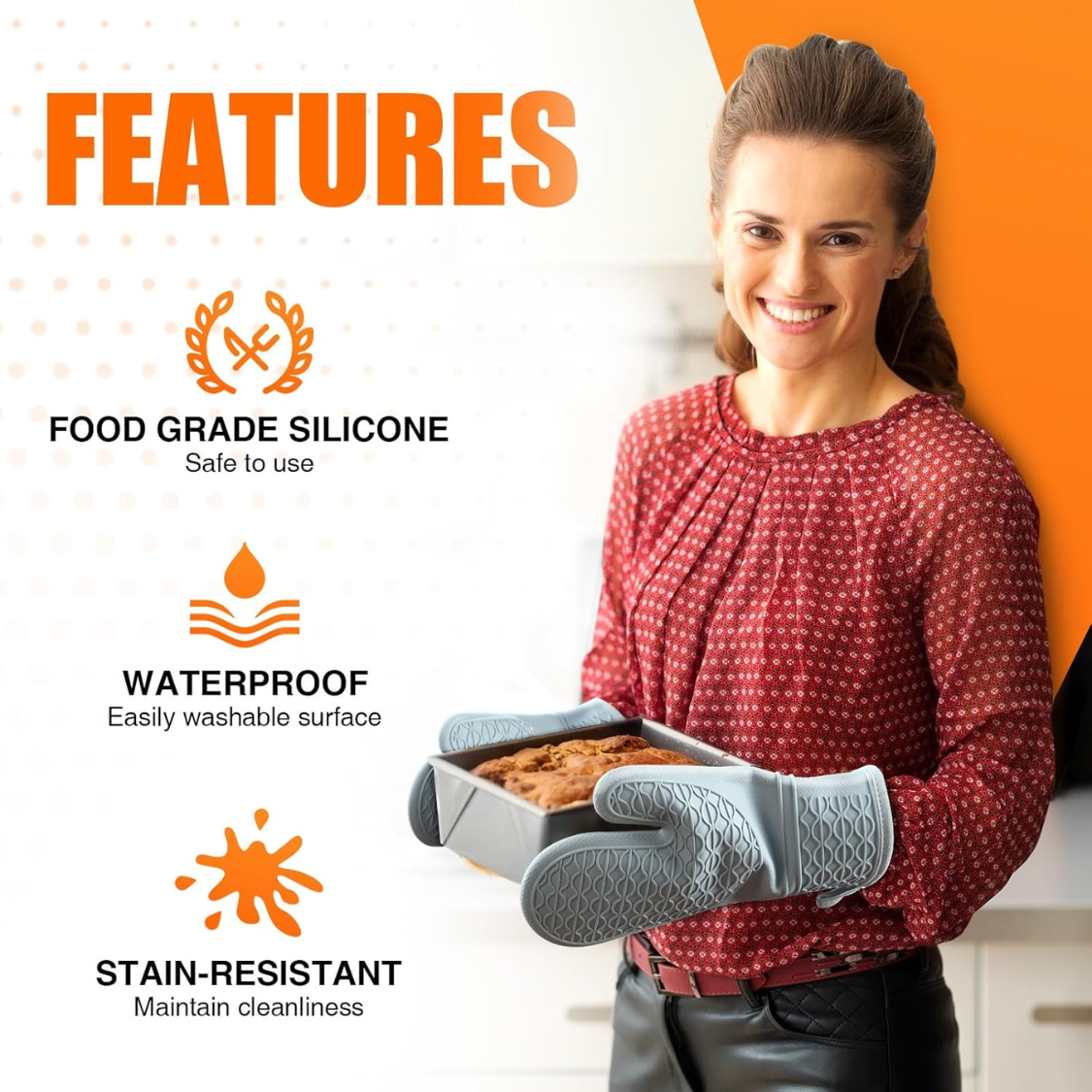 Gants de four en silicone – Image 5