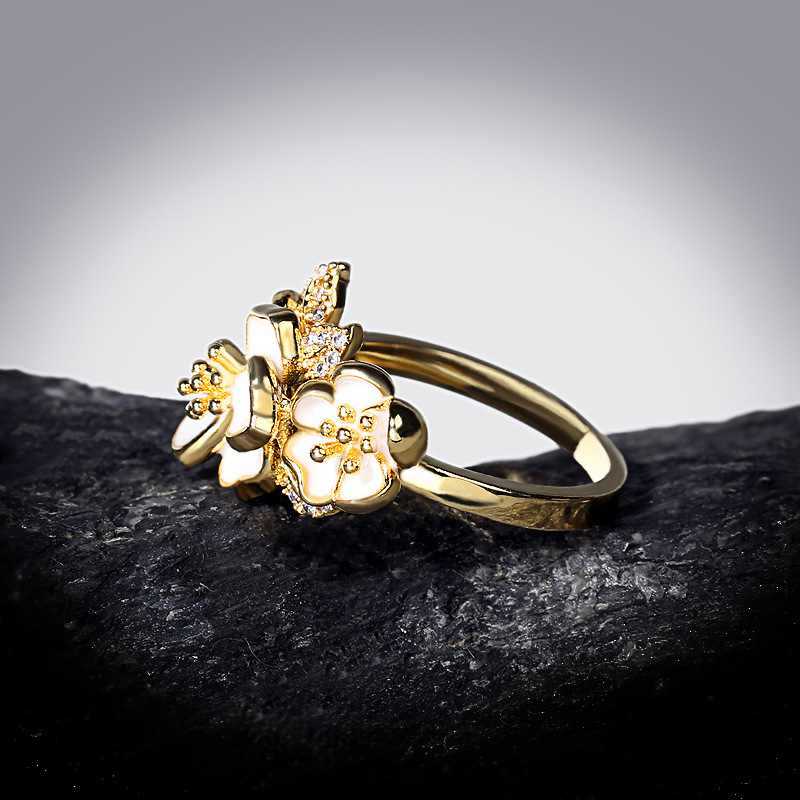 Women's All Match Fashion Small Daisy Ring