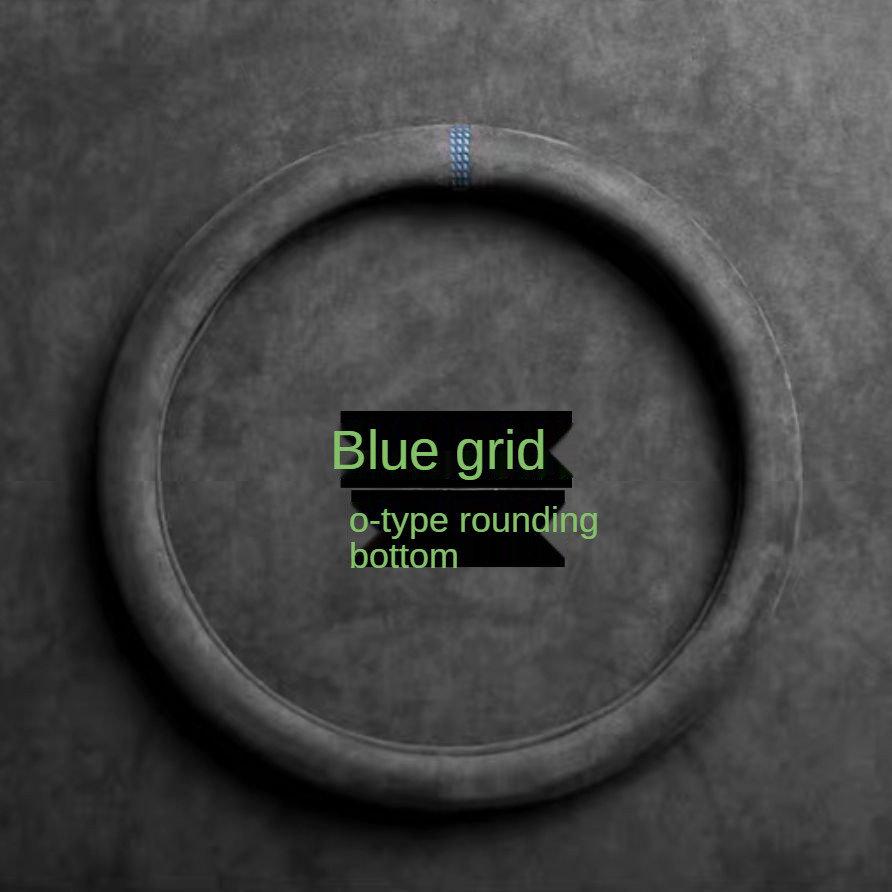 Blue round