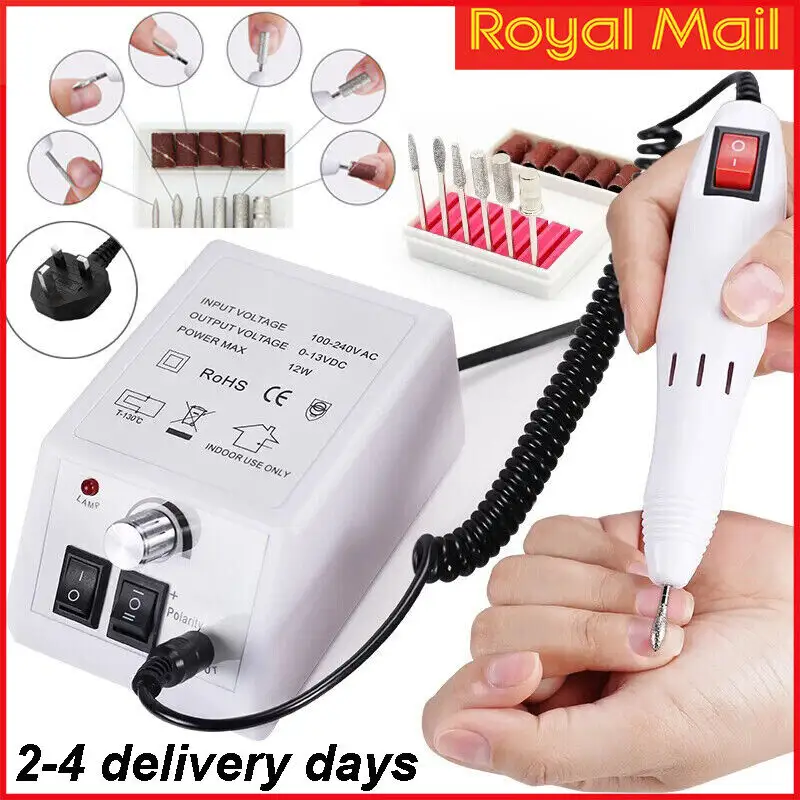 Electric Nail Drill Professional Machine Manicure Pedicure