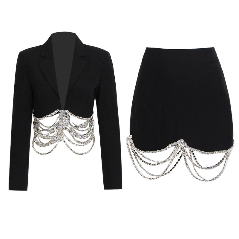 Title 1, Conjunto Feminino Casual TWOTWINSTYLE Blazer Ma...