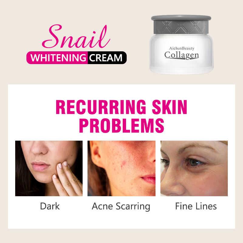 Aichun Beauty - Collagen Snail Whitening Cream 5