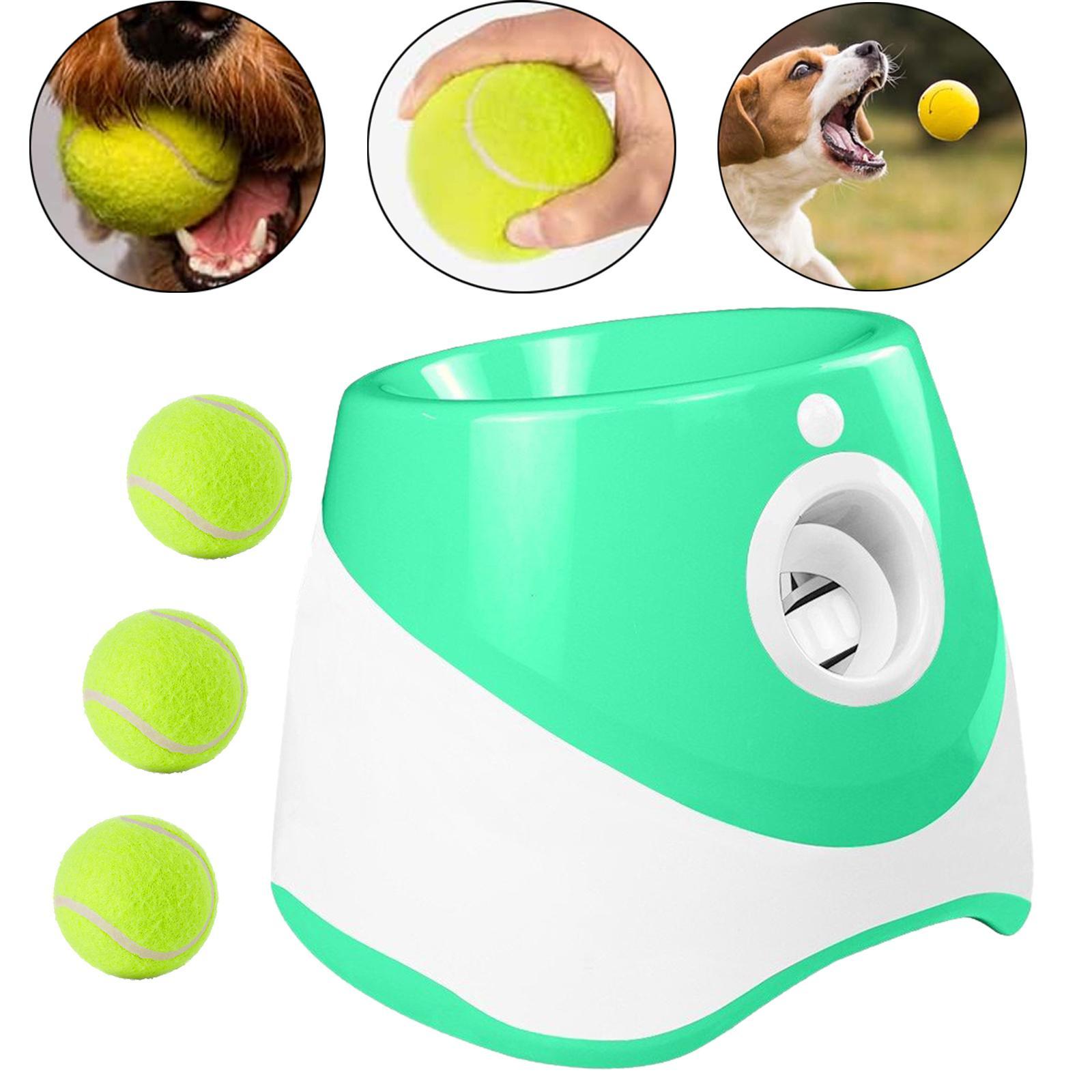 Dog Ball Throwing Machine Dogs Automatic Ball Launcher Indoor Outdoor