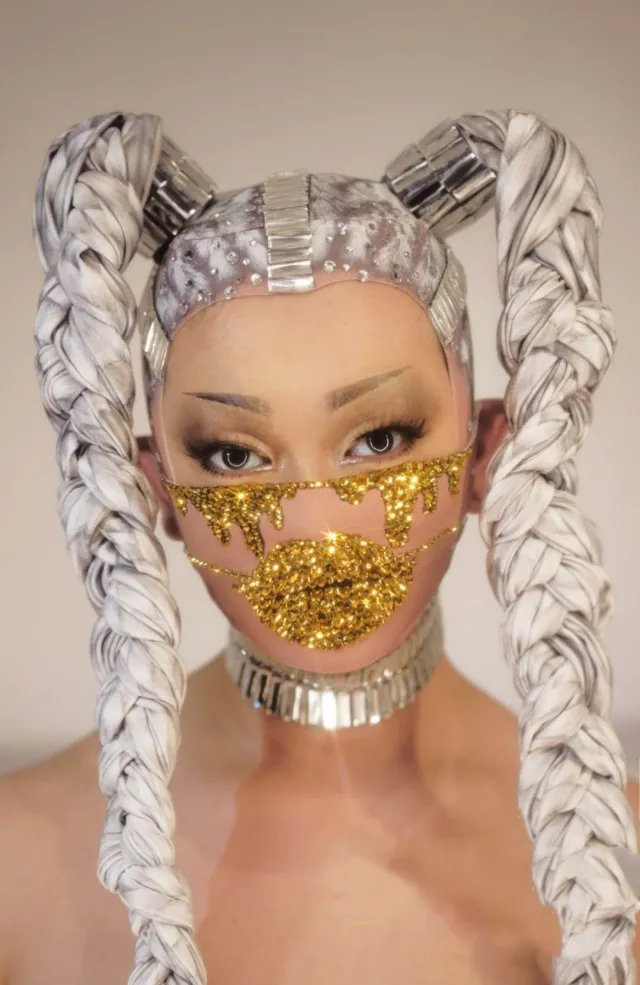 European And American Diamond Mask Butterfly Performance Mask R One Size - Shop at LoveMi