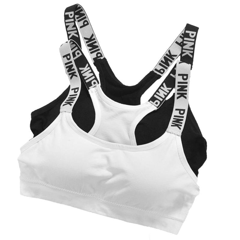 Title 3, One-piece brassiere sports bra without steel ring