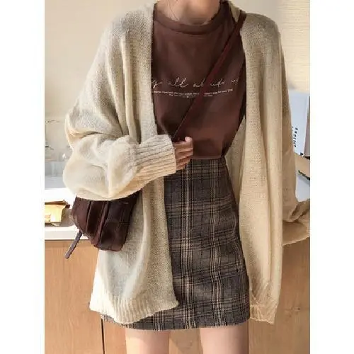 New All match Bag Hip One step Short Skirt A line Skirt - Shop at LoveMi