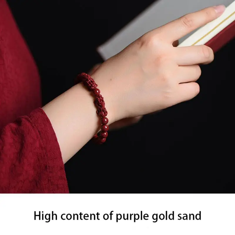 Cinnabar Double Pixiu Bracelet