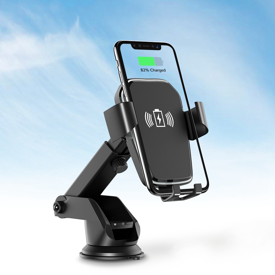 Wireless Charging Car Gravity Bracket Air Outlet Suction Cup 10W Charger - Image 4