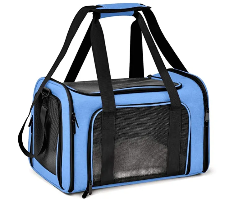 Pet Travel Backpack - Blue