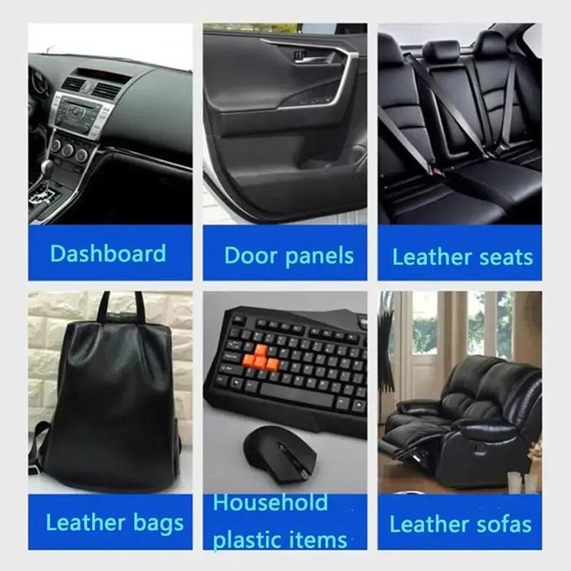 Leather Care Cleaning Paste Multifunctional Leather Polishing Care Cream Lasting Effect Car Interior Refinisher 8