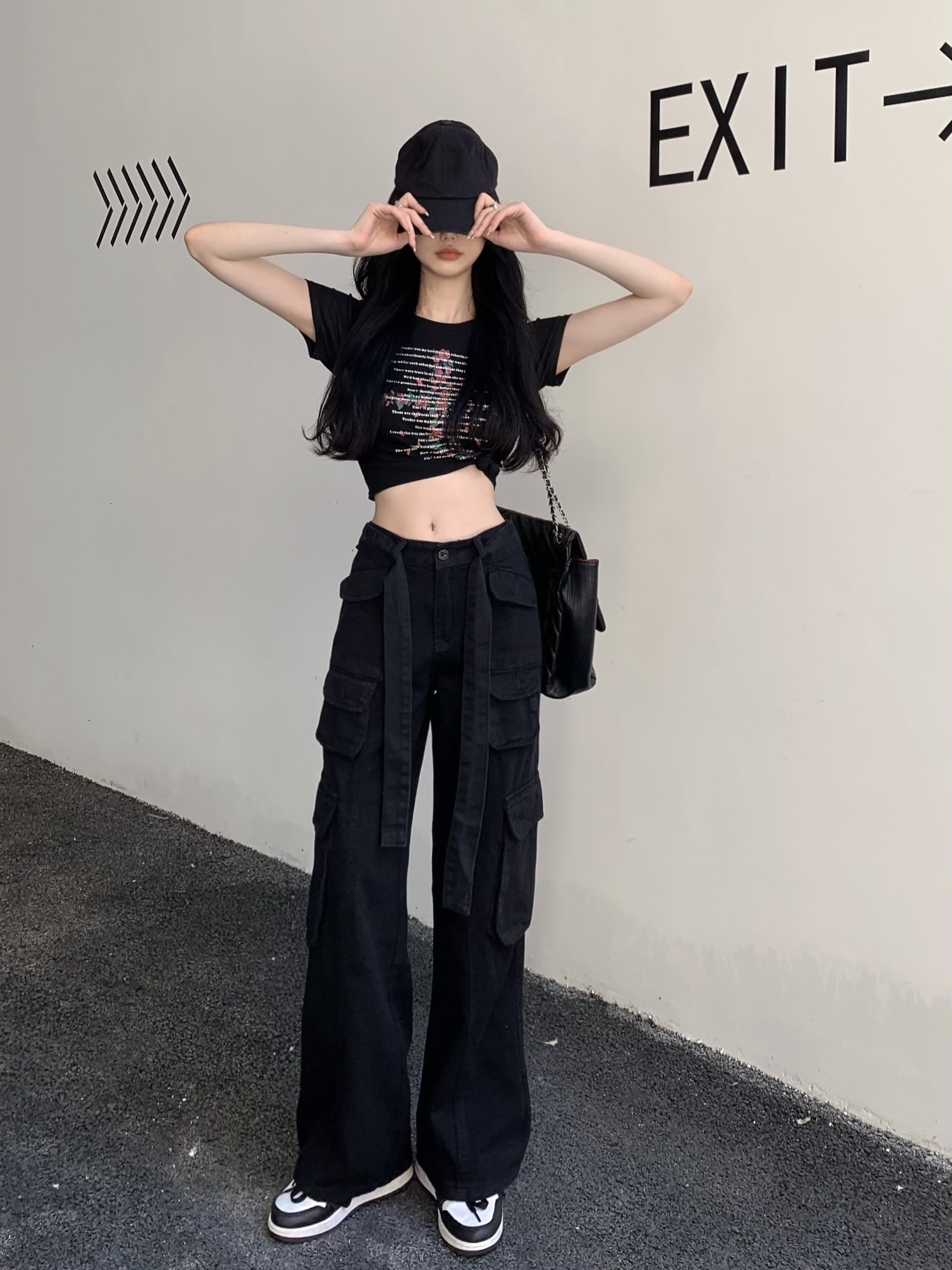 Women's Workwear All Match Straight Casual Pants