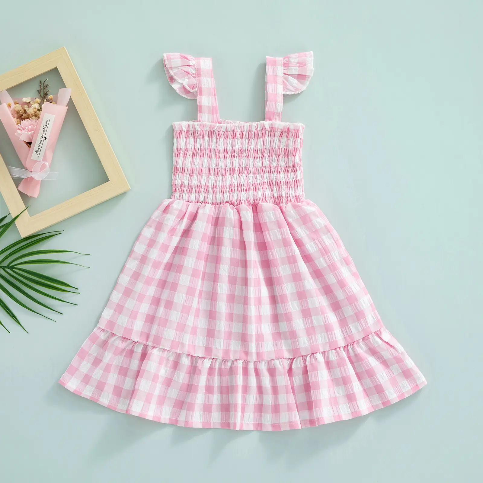 Plaid Printed Dress