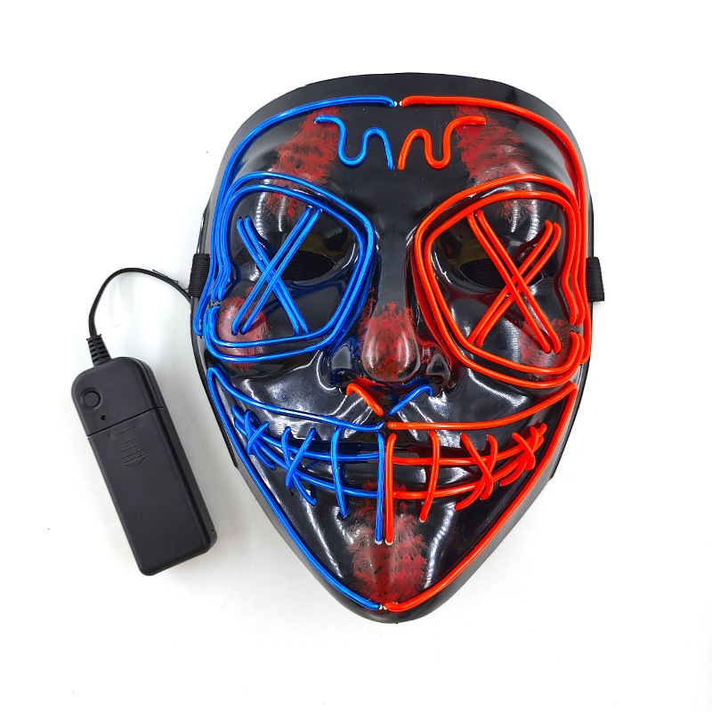Halloween EL Horror Full Face Glow Mask — foto 2
