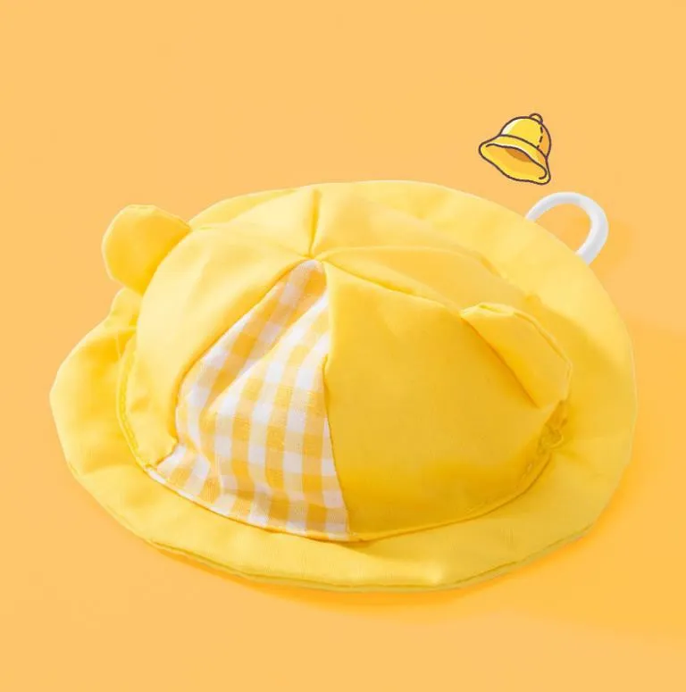 Dog Hat Cute Style All-match Small And Medium-sized Dog Accessories - Yellow