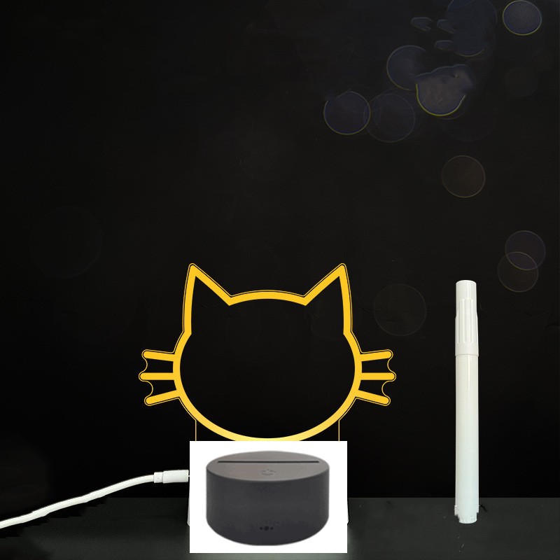 3D Acrylic Board Handwriting Message Board LED Light - Image 22