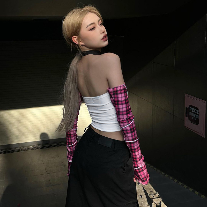 All-matching Slim Fit Bowknot Hot Girl Tube Top