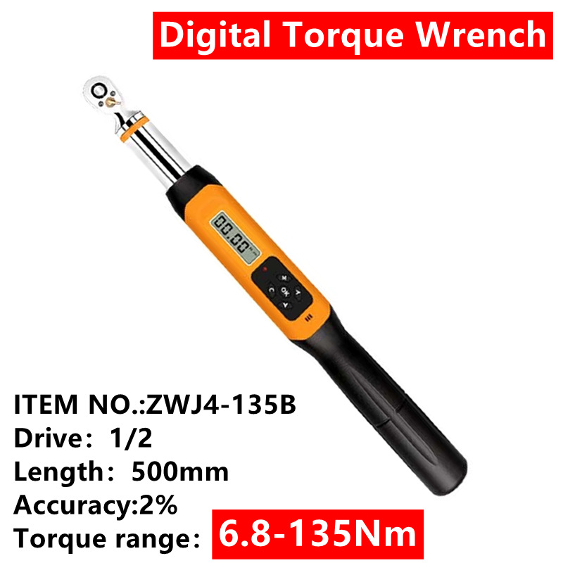 Title 5, Movable Head Digital Display Torque Wrench