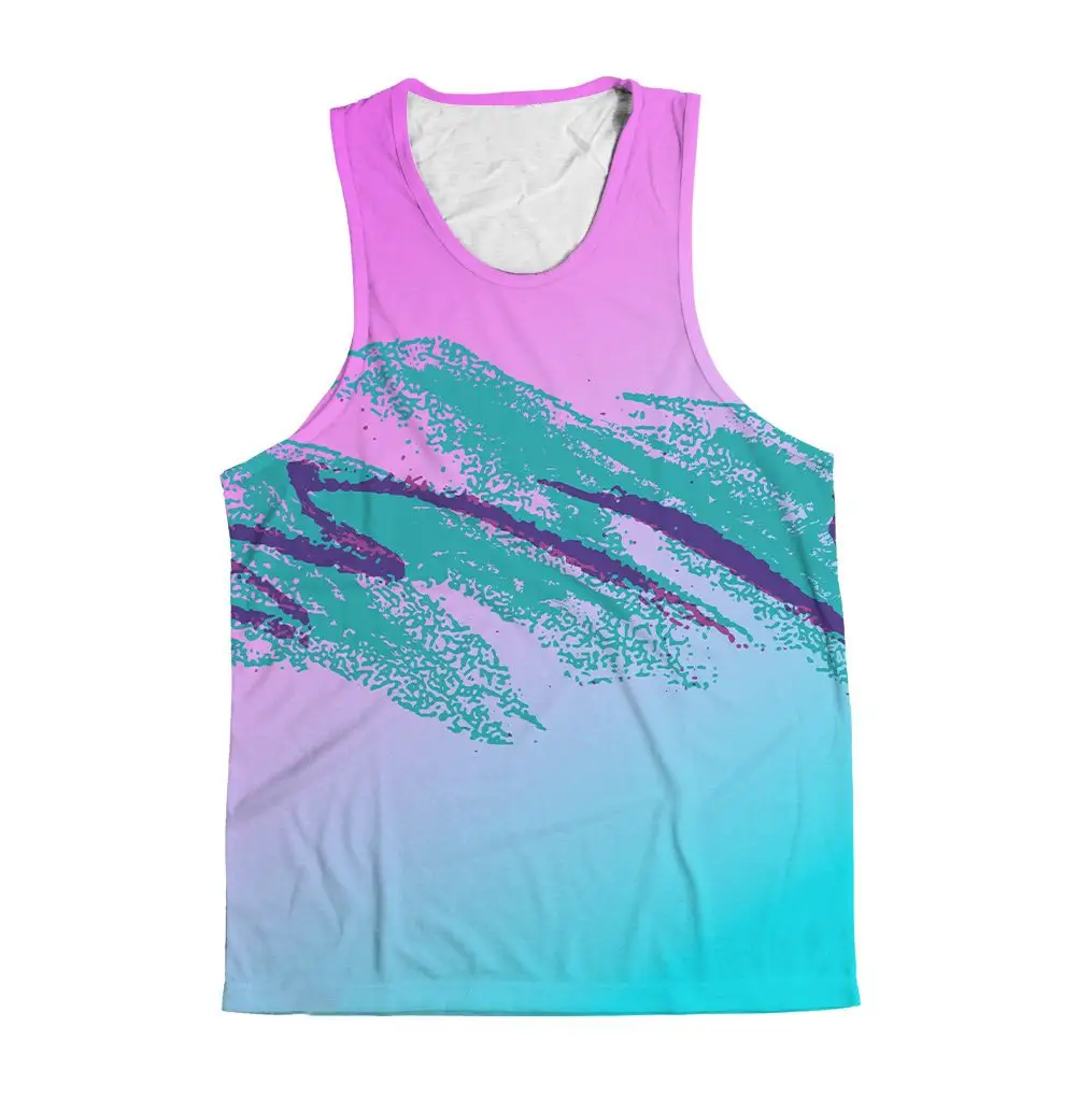90's Swoosh Vaporwave Men's Vest