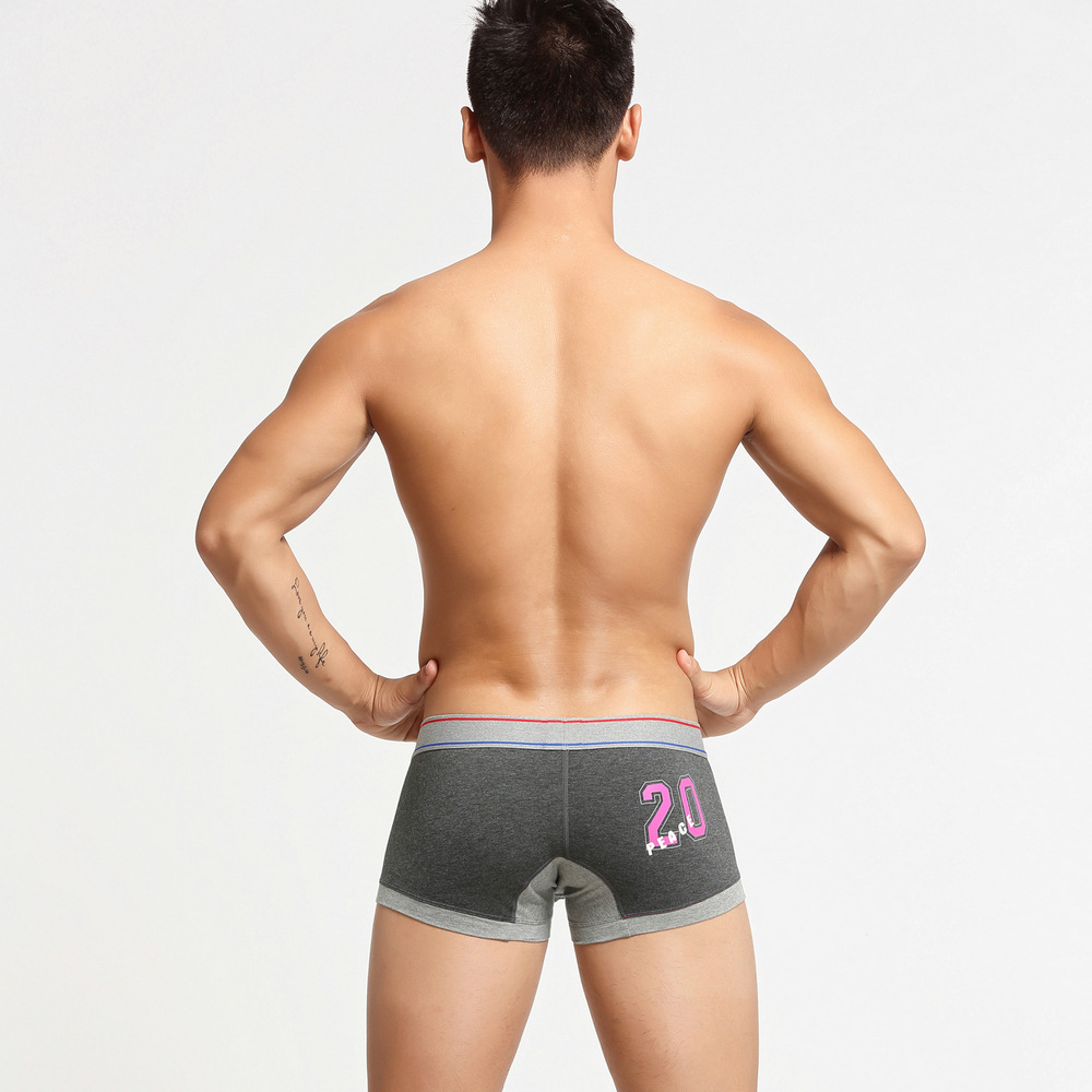 Title 23, Boxer en coton pour homme grande taille. Sous-v...