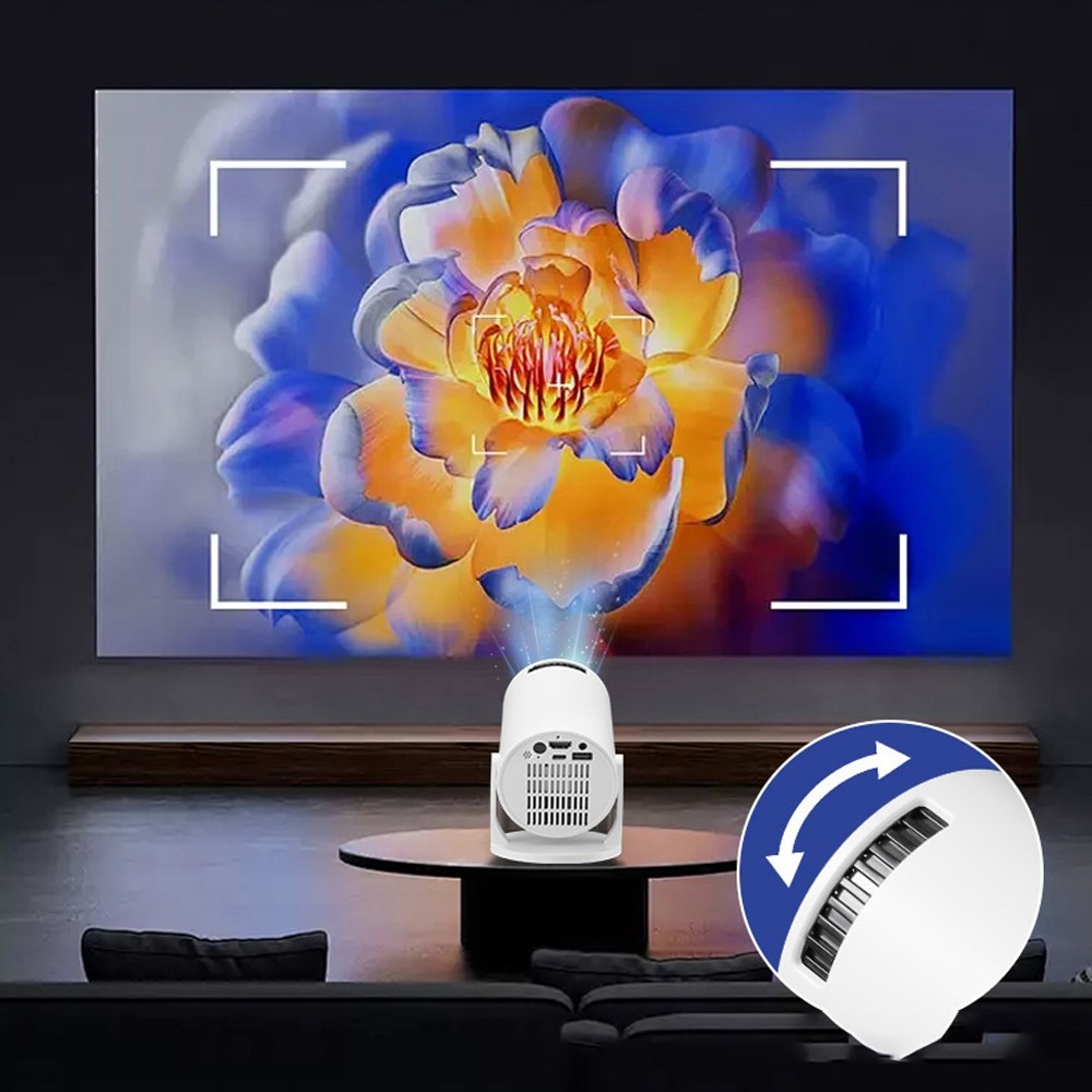 Android Mini Projector Smart HD 5G4K WiFi Wireless Bluetooth Office Home Theater 4