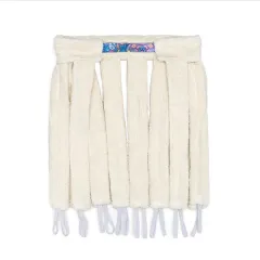 Sleeping Heatless Curling Iron Octopus Headband - White - View 1