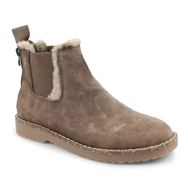 Leopard Shoes Warm Plush Ankle Boots For Women Brown - Shop at LoveMi