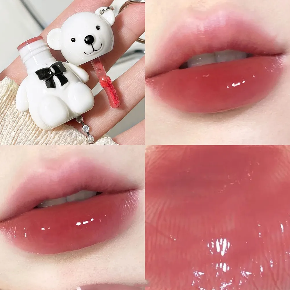Shuiliang Mirror Face Little Bear Paradise Lip Gel - 1 Style