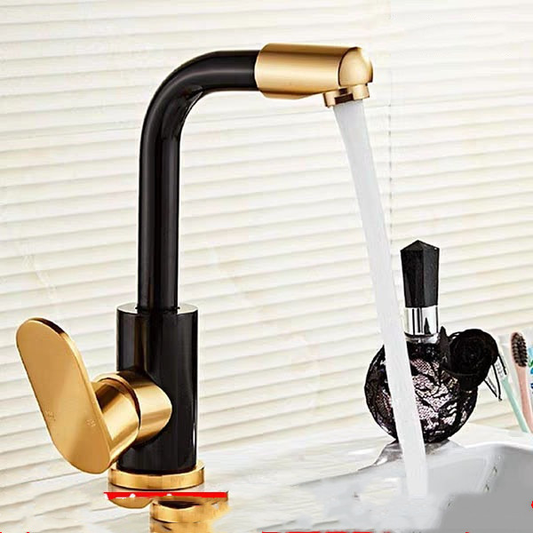 Title 2, Space aluminum faucet hot and cold bathroom was...