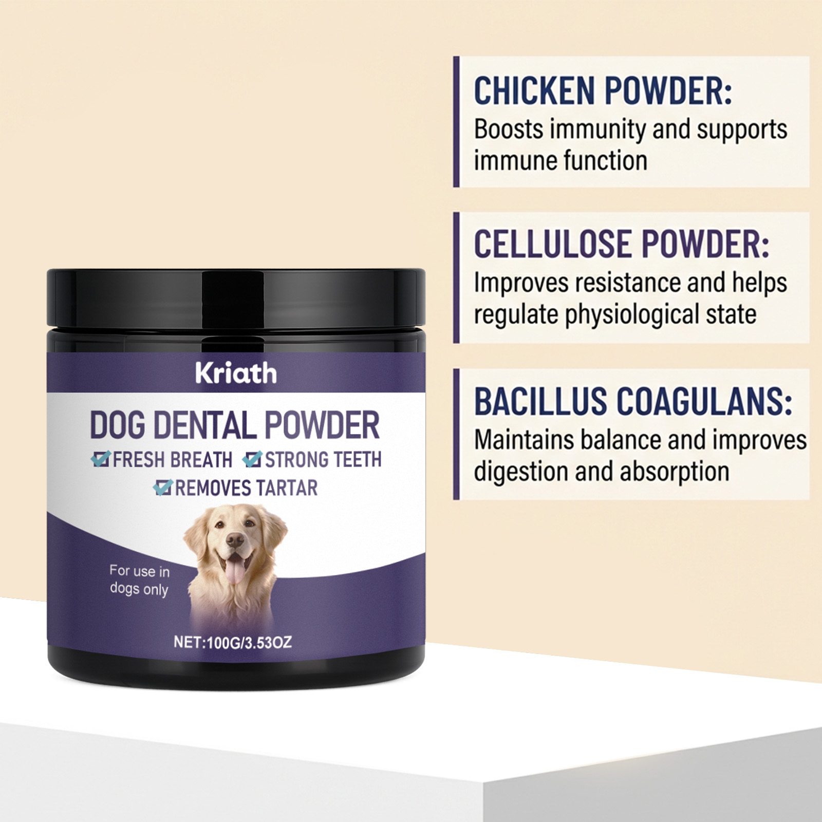 Dog Specific Breath Freshener Powder 8