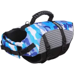 Fashion Outdoor Dog Training Clothing Swimwear - Blue - View 1