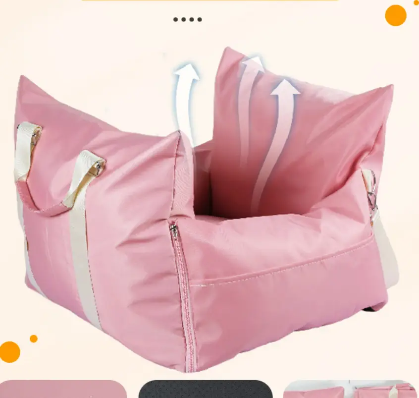 Car Nest Car Home Dual-use Adjustable Dogs And Cats Car Cushion