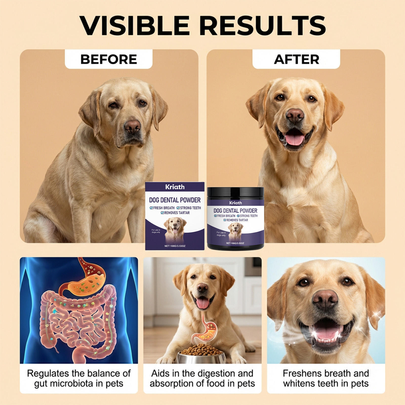 Dog Specific Breath Freshener Powder 3