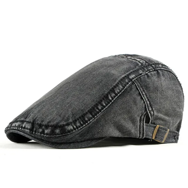 Cowboy Hat Men's Light Board Simple Duck Tongue Black - Shop at LoveMi