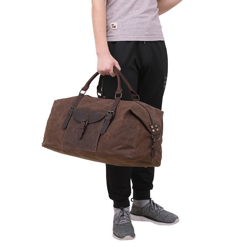 Horseskin Men's Waterproof Travel Folding Bag - CJdropshipping
